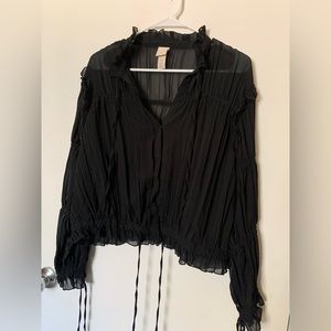 H&M Sheer top